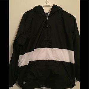 Warm cozy jacket with kangaroo pouch